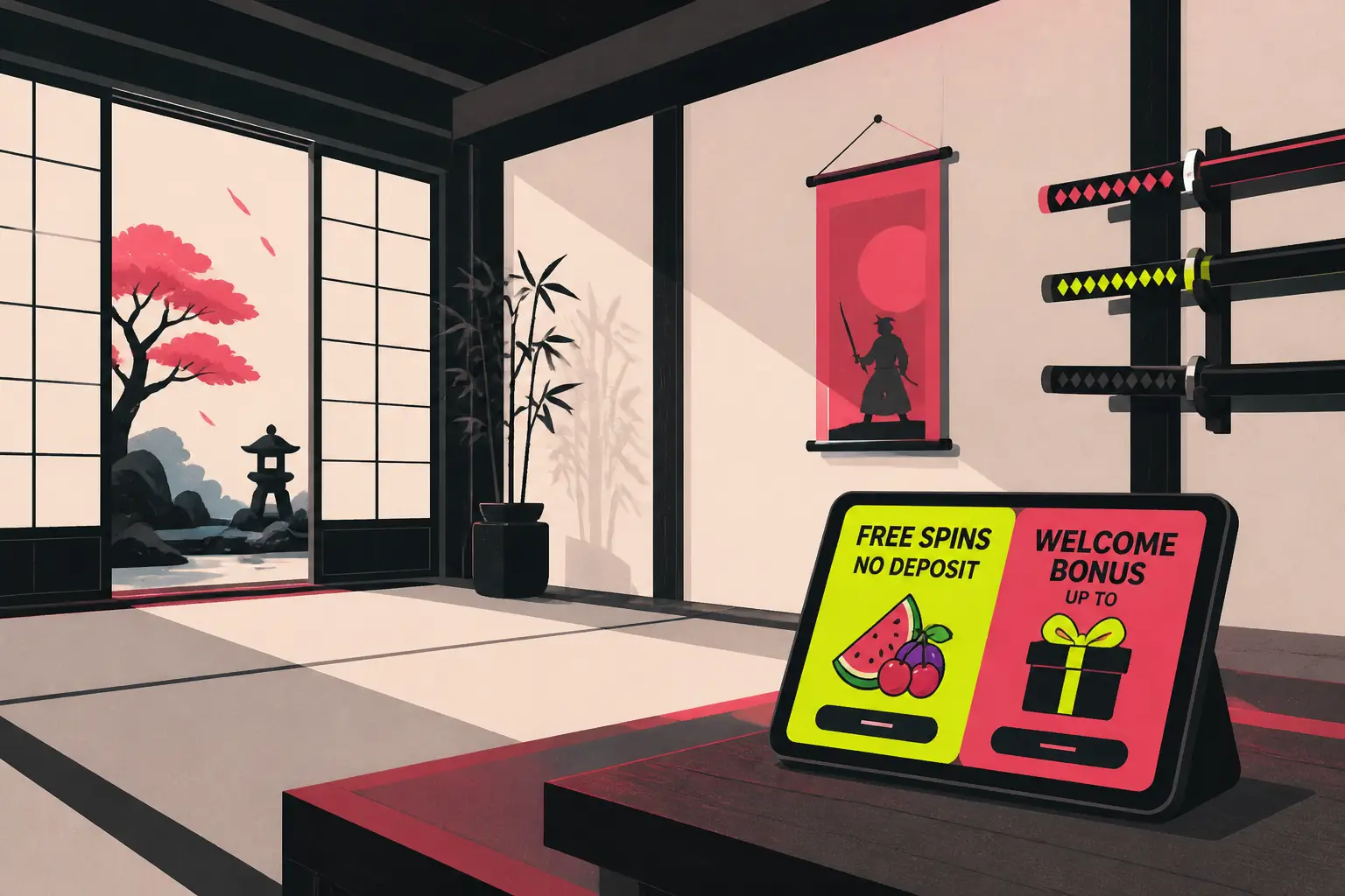 Spin Samurai Free Chip: 20 Free Spins No Deposit visual guide for Spin Samurai Casino